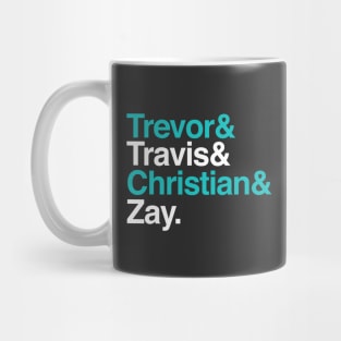 Jaguars Helvetica Players Mug